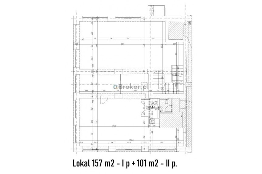 Krak&oacute;w, Grzeg&oacute;rzki, Cysters&oacute;w, Grzeg&oacute;rzki | Biuro 258 m2 z parkingiem
