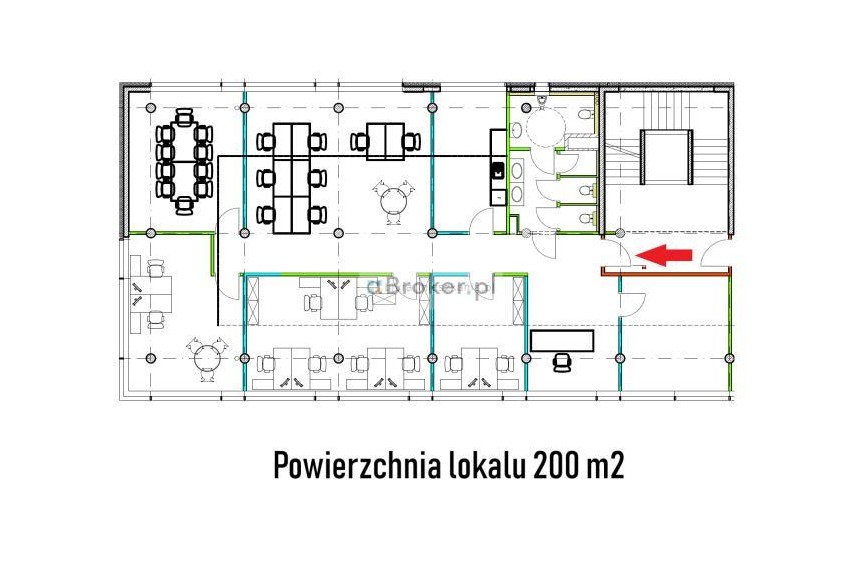 Krak&oacute;w, Podg&oacute;rze, Płasz&oacute;w, Pułkownika Dąbka, Płasz&oacute;w/Rybitwy! Gotowe biuro | Tarasy widokowe