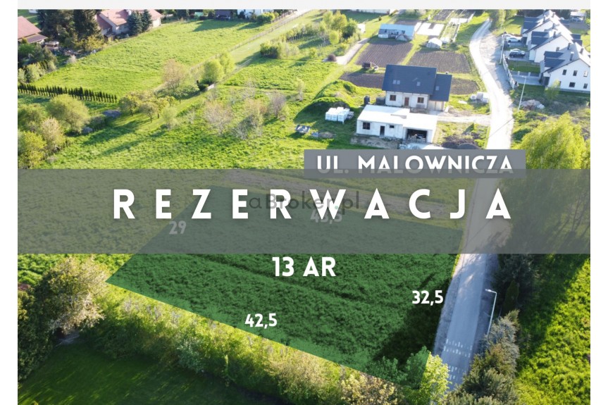 podkarpackie, Rzesz&oacute;w, Biała, Malownicza, Działka 13 ar | ul. Malownicza, Rzesz&oacute;w, MEDIA