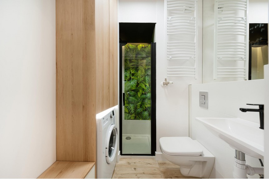 Krak&oacute;w, Podg&oacute;rze, Stare Podg&oacute;rze, Rydl&oacute;wka, Nowa kawalerka | Rondo Matecznego | sofa +  ł&oacute;żko 140x200 | 2021