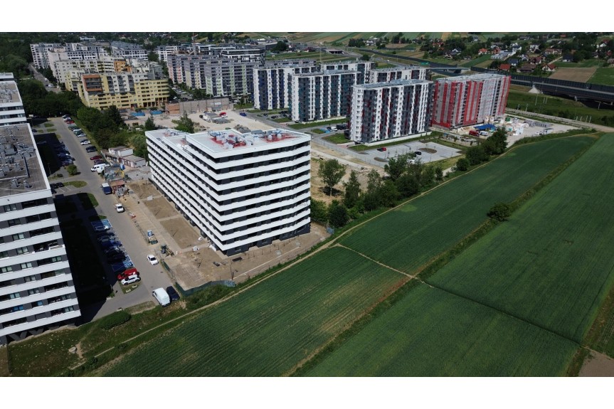 Krak&oacute;w, Krak&oacute;w-Nowa Huta, Mistrzejowice, Piasta Kołodzieja, Nowe 3-pokoje  49,62 m&sup2;  Mistrzejowice  Balkon  SKA 8 min do Centrum  Bez PCC