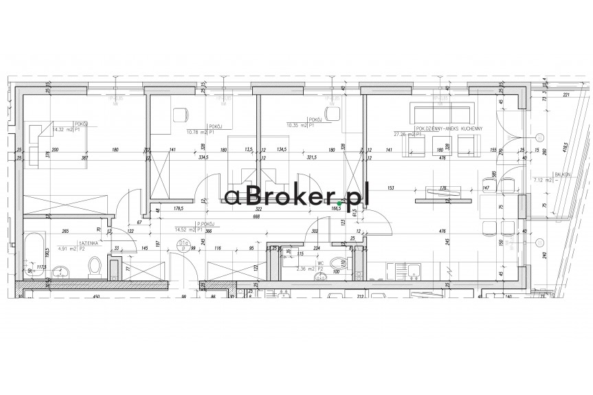 Krak&oacute;w, Dębniki, Piltza, Piltza 84 m&sup2; | 4 pokoje | balkon | garaż